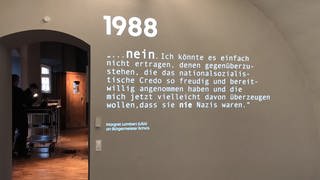 Ausstellung "Jüdische Beziehungsgeschichten" im Museum im Schloss Großlaupheim 