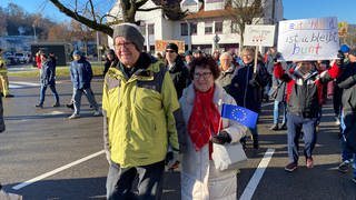 Kretschmann bei Demo gegen Rechtsradikalismus in Sigmaringen