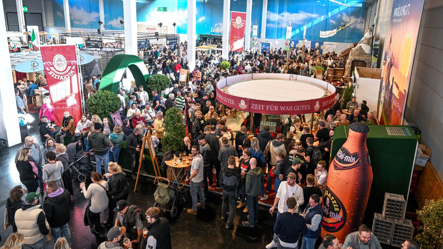 Die Halle A6 Gastro und Genuss bei der Messe IBO 2024 in Friedrichshafen.