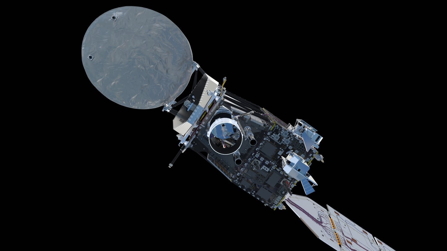 Der in Immenstaad am Bodensee gebaute Erdbeobachtungssatelliten EarthCARE ist erfolgreich ins All gestartet.
