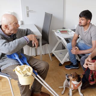 Metzger ist gehörlos seit er drei Jahre alt ist.