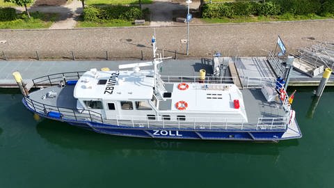 Neues Zollboot "Haltnau" auf dem Bodensee