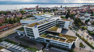 Das ZF Forum in Friedrichshafen - die Konzernzentrale, die das Unternehmen stärken will.
