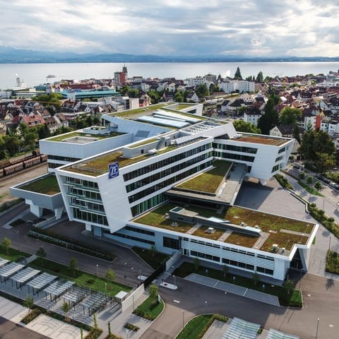 Das ZF Forum in Friedrichshafen - die Konzernzentrale, die das Unternehmen stärken will.
