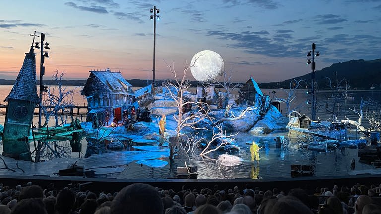 So sah die Premiere der Oper "Der Freischütz" bei den Bregenzer Festspielen 2024 aus