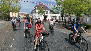 Die Klimaradtour von Bad Schussenried zur LGS Wangen.