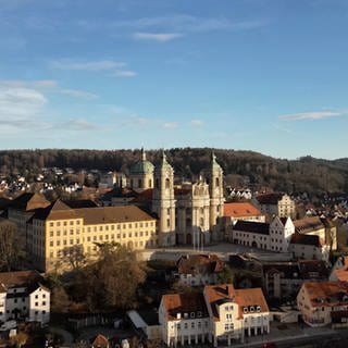 Die Basilika Weingarten ist 300 Jahre alt.