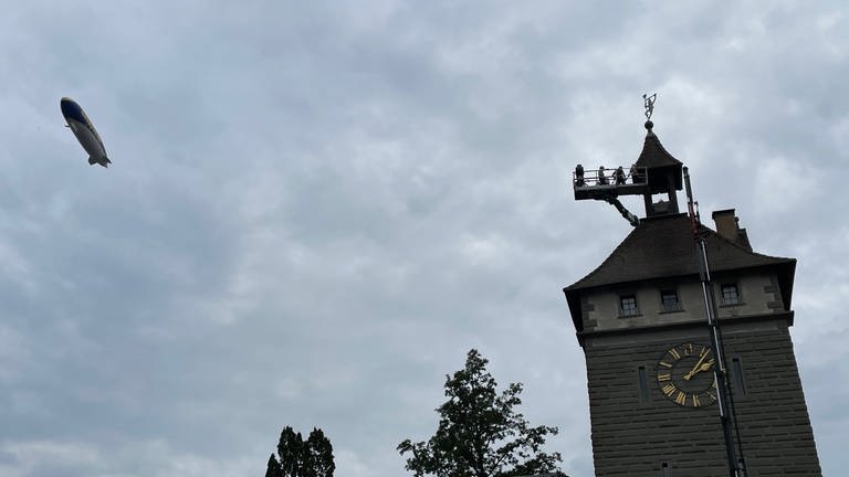 Die kaputte Glocke aus dem Turm des Schnetztors in Konstanz