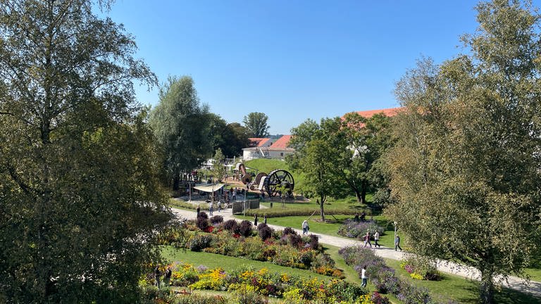 Spielplatz auf der Landesgartenschau in Wangen.