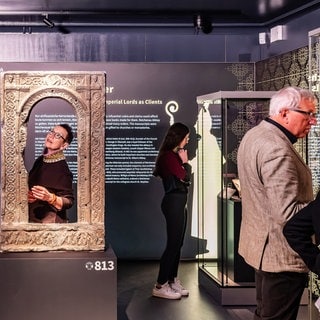 Fenster des Erzbischofs Hatto I., um 900, Bischöfliches Dom- und Diözesanmuseum Mainz