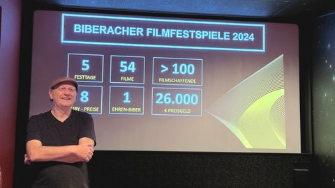 Douglas Wolfsperger, künstlerischer Leiter der Biberacher Filmfestspiele