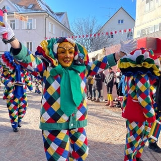 Tausende Narren ziehen durch Weingarten