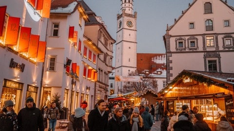 Christkindlesmarkt Ravensburg startet zum ersten Advent und ist bis kurz vor Weihnachten geöffnet