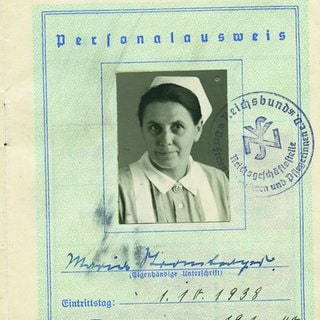 Personalausweis von Maria Stromberger