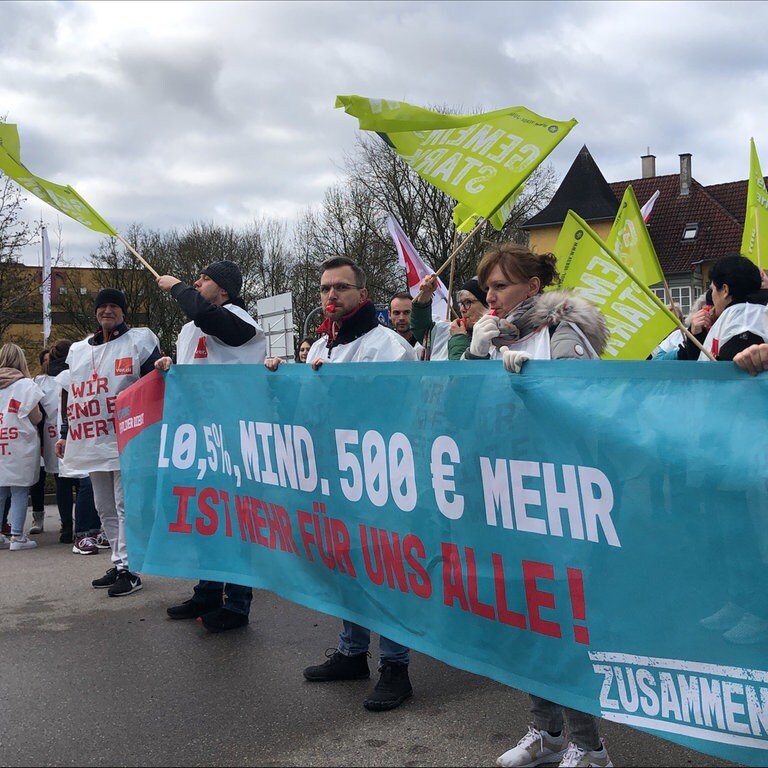 Warnstreiks In Baden-Württemberg: Streik Auch Am Mittwoch - SWR Aktuell