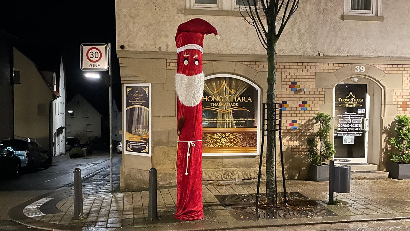 Freude in Ilsfeld: Der Nikolaus-Blitzer ist wieder da - SWR Aktuell