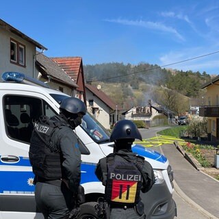 Polizeieinsatz Bobstadt Boxberg