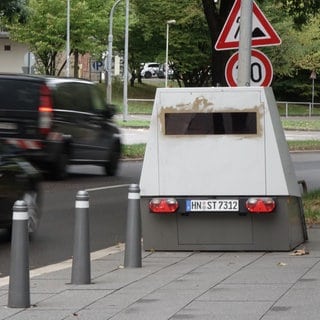 Mobiler Blitzer Anhänger