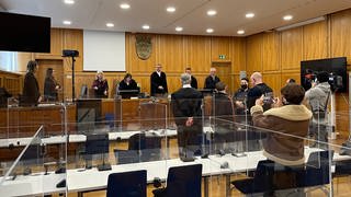 Mordprozess Künzelsau am Gericht in Heilbronn