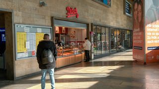 Bäckerei im Heilbronner Hauptbahnhof