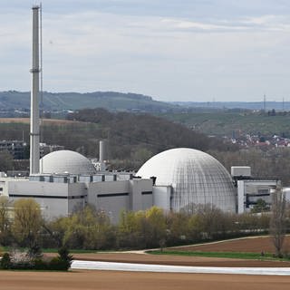 Das Atomkraftwerkwerk Neckarwestheim. Der Energieversorger EnBW informiert im Rahmen einer Pressekonferenz zur bevorstehenden Abschaltung von Block 2.
