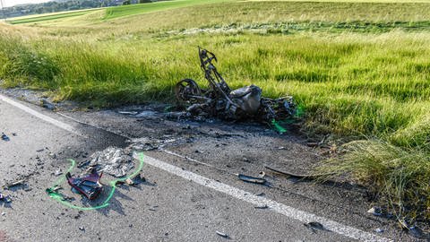 Tödlicher Motorradunfall bei Vellberg