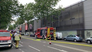 Brand im Weipertzentrum