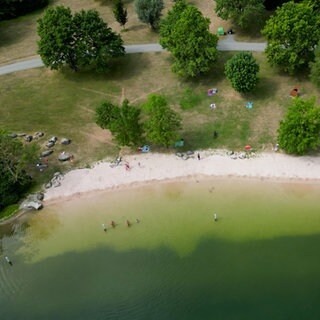 Breitenauer See Hitze