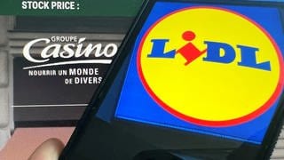Lidl könnte bald 600 Filialen der französischen Kette "Casino" übernehmen