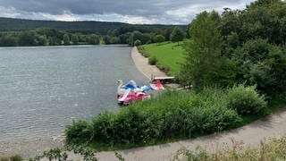 Die Ehmetsklinge in Zaberfeld (Kreis Heilbronn) - derzeit ist Baden verboten