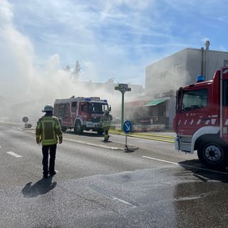 Brand in Leingarten