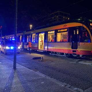 Unfall zwischen E-Scooter-Fahrerin und Stadtbahn in Heilbronn