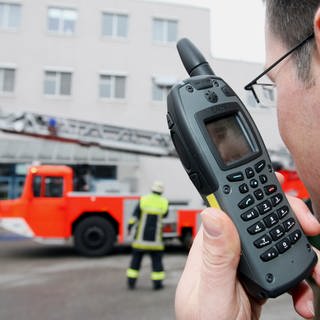 Probe des Digitalfunks bei der Feuerwehr in Stuttgart 2007