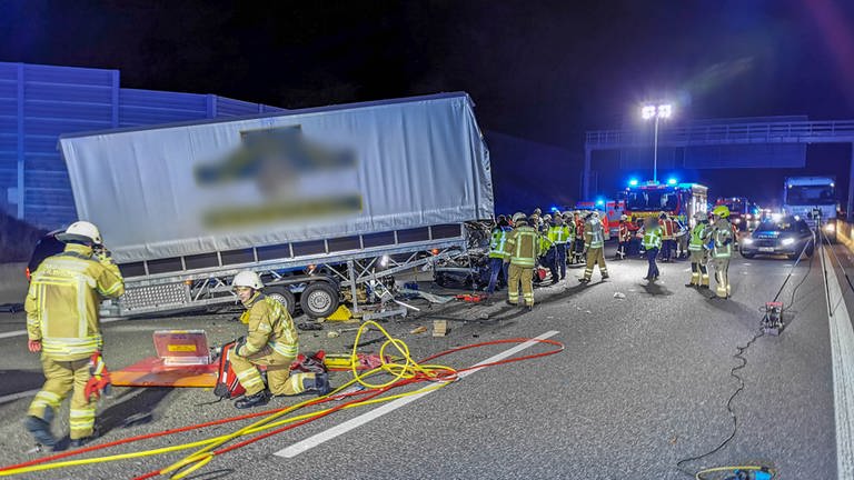 Schwerer Unfall zwischen Sinsheim und Bad Rappenau