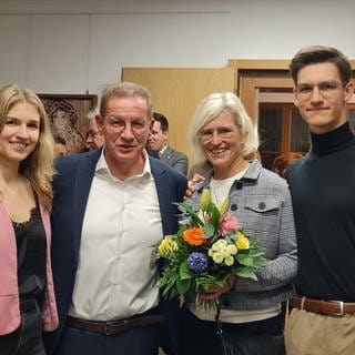 Eberhard Birk und Familie