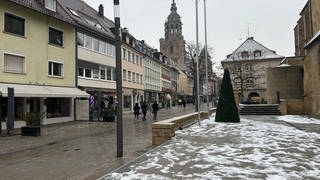 Vor allem die Stadt Heilbronn ist größtenteils vom Blitzeis verschont geblieben, frostig winterlich ist es trotzdem.