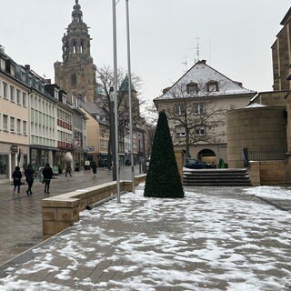 Vor allem die Stadt Heilbronn ist größtenteils vom Blitzeis verschont geblieben, frostig winterlich ist es trotzdem.