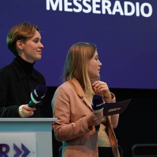 SWR Messeradio mit Julia Kretschmer und Judith Hüwelmeier