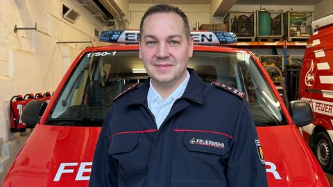 Thomas Blösch, Stadtkommandant der Feuerwehr Eppingen 