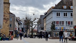 Symbolfoto. Innenstadt von Heilbronn. Sülmer City. Am Hafenmarkt.