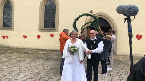 Spontan heiraten in Schrozberg (Foto: SWR)