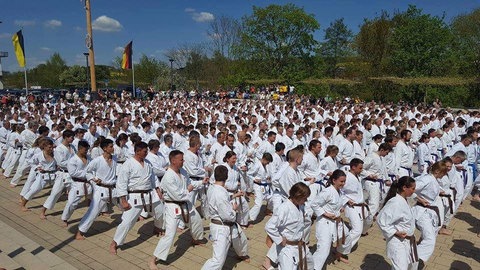 Karate-Sportler zeigen ihr Können in Tauberbischofsheim