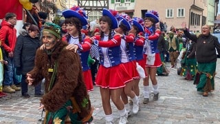 Es darf wieder getanzt werden: Beim Faschingsumzug Bad Wimpfen