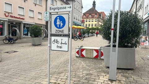 Ein Schild mit einem Schreibfehler in Neckarsulm wurde entfernt