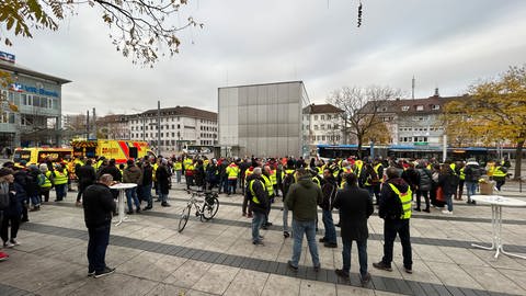 Verdi-Warnstreik in Heilbronn