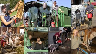 Kinder und Jugendliche erleben das Projekt "Landleben-live" vom Evangelischen Bauernwerk Hohebuch
