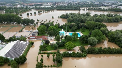 Hochwasser bei Obereisesheim