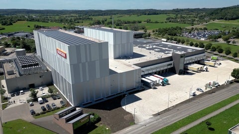 Neues Logistikzentrum von Bürger in Crailsheim