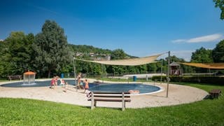 Kinderplanschbecken im Kocherfreibad Künzelsau