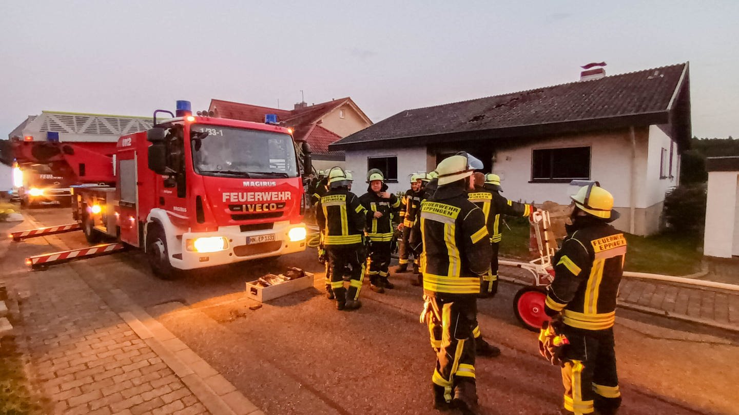 Fettbrand in Eppingen